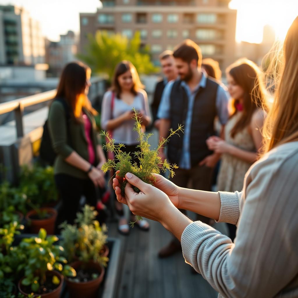 Rooftop Herb Walk